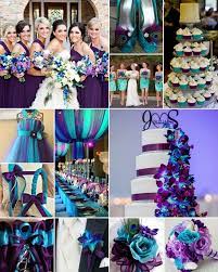 Plum And Turquoise Weddings Purple Turquoise Wedding Turquoise Wedding Decorations Blue Orchid Wedding