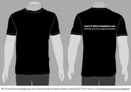 Download Free Vector Moder T Shirt Template Front Back Plain Black T Shirt Shirt Template T Shirt