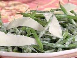 Haricots Verts Salad With Truffle Cream Recipe Green Beans Parmesan Green Beans Truffle Cream