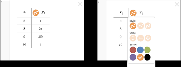 How To Make A Table For Functions In Desmos Make A Table Data Table