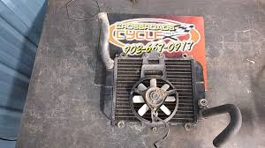 Switch from drum to disc rear brake; 1990 2009 Kawasaki Ex500 D10 Ninja 500r Radiator With Fan Cross Roads Cycle Sales