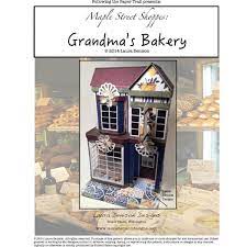 Maple Street Grandma S Bakery Pattern Grandma S Bakery Denison 3d Paper Crafts
