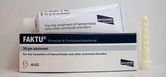 فاكتو مرهم أقماع لعلاج البواسير الداخلية والخارجية Faktu Ointment Hemorrhoids Treatment