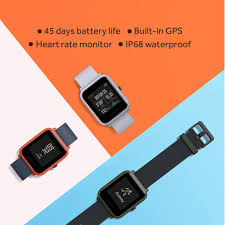 amazfit bip huami gps smartwatch android ios smart watch smart watch android heart rate monitor