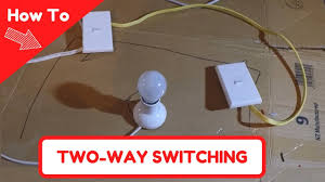 How to wire multiple 12v lights to a single switch. How To Wire A 2 Way Switch Youtube