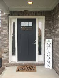 Benjamin Moore Wrought Iron New Front Door Color Front Door Paint Colors Painted Front Doors Best Front Door Colors