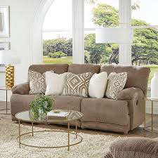 Shop the collection at arhaus.com Montego Lay Flat Reclining Sofa Linen Catnapper Furniture Cart