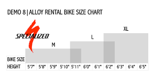Competent Downhill Mountain Bike Size Chart 2019