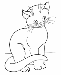 These free printable cat coloring pages are so much fun! Free Printable Cat Coloring Pages For Kids Coloring Pages Cat Coloring Pages Cats Cat Coloring Page