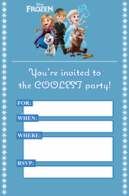 30 minnie mouse invitations free. 9 Best Frozen Birthday Invitations Editable Printable Printablee Com