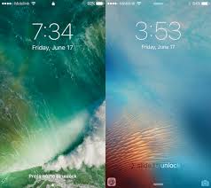 'slide to open' changes the . Ios 10 Beta Vs Ios 9 Visual Comparison Screenshots