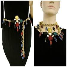 Vintage Ysl Yves Saint Laurent By Robert Goossens Shell Flower Etsy Vintage Ysl Yves Saint Laurent Saint Laurent
