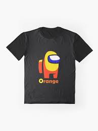 Among Us Orange Character Orange Is Sus Graphic T Shirt By Tonhero In 2020 T Shirt Mens Tops Mens Tshirts