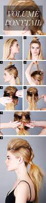 Hair How To A Badass Volume Ponytail Volume Ponytail Hair Styles Hair Tutorial