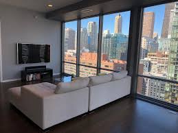 modern chicago condo for rent with world class views apartment view high rise apartment decor downtown apartment