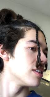 Now (very carefully!) snip the hair elastic at the top of the braid with scissors and remove it. Conan Gray On Twitter My Friends R Never Not Braiding My Hair