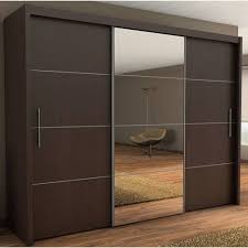 Wrought Studio Waldrup 3 Door Wardrobe Wayfair Co Uk 1000 Bedroom Door Design Bedroom Furniture Design Bedroom Closet Design