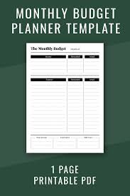 Use the next printable budgeting worksheets to your personal private budget. Monthly Budget Planner Template Free Printable Pdf Budget Planner Template Monthly Budget Planner Budget Planner