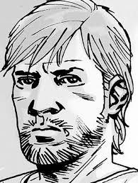 Comic book shane is killed off at the end of the first issue. Rick Grimes Walking Dead Characters Black And White Comics Twd Comics