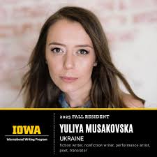 We had record turnout for last night's Global Express performance, which  featured fifteen short works created by a collaboration between 2024 Fall  Residency writers and the University of Iowa Department of Theatre