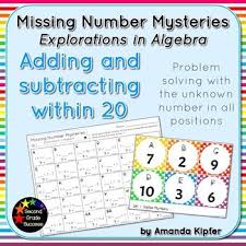 Give Your Students Hundreds Of Addition Subtraction Basic Facts Equations To Solve With The Unknown Number In All Positions Subtraction Math Patterns Algebra