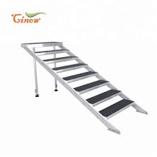 Ezistep timber pine 8 step stair kit diy vertical height of 1440mm new. Cinow Outdoor Performance Aluminum Portable Stage Stairs For Sale View Cinow Stage Stairs Cinow Product Details From Guangzhou Cinow Electronic Technology Co Ltd On Alibaba Com