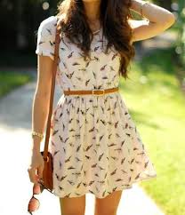 Birds Via Tumblr Beautiful Casual Dresses Cute Summer Dresses Dresses For Teens