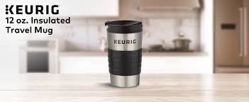 Check spelling or type a new query. Amazon Com Keurig Travel Mug Fits K Cup Pod Coffee Maker 12 Oz Stainless Steel Kitchen Dining