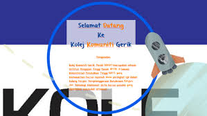 People interested in logo kolej komuniti gerik also searched for. Selamat Datang Ke Kolej Komuniti Gerik By Amirul Amran