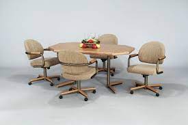 Find dining room chairs with casters. Set Of 4 Kitchen Chairs With Casters You Ll Love In 2021 Visualhunt