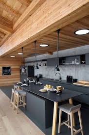 Cuisine De Chalet Les Planches D Ambiance Dessine Moi Une Cuisine Cuisine Moderne Chalet Moderne Cuisine Contemporaine