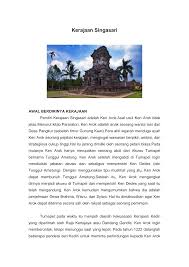 Lokasi bekas kerajaan ini diperkirakan berada di daerah singasari, malang. Http Widiyatmiko Staff Gunadarma Ac Id Downloads Files 51871 Kerajaan Singasari Pdf