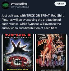 Synapse Films reveals they are working on Blu-Rays/UHDs for Fright Night 2,  Prom Night sequels, 976-Evil 2 and Angel Of Heat. : r/boutiquebluray