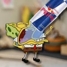 Me, drinking the emotional support Red Bull that I swear doesn't do  anything for me: