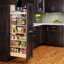 The total width of this pantry cabinet depends on the doors, meaning it may be 18, 24 or 30 inches wide. Tips When Choosing A Pantry Pullout Cabinetparts Com