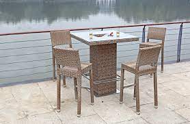 Alles für party und gastrobetrieb: 5 Teiliges Bar Set Barhocker Bartisch Stehtisch Tisch Stuhl Garten Terrasse Haushaltswaren Mobel Und Freizeitartikel Gunstig Kaufen Auf Gravidus De