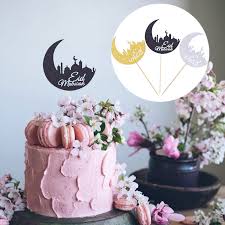 Made fresh and free uk delivery within 48 hours. 10 20pcs Glitter Gold Silber Schwarz Mond Form Eid Mubarak Kuchen Topper Islamischen Muslimischen Al Fitr Eid Ramadan Decor Partei Liefert Cake Decorating Supplies Aliexpress