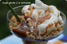 Coupe Glacee A La Normande La Cuisine De Guylaine Coupe Glacee Alimentation Idee Recette