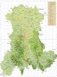 Carte d'auvergne montrant tous les départements d'auvergne. Carte Auvergne Auvergne Carte Des Regions Carte De France