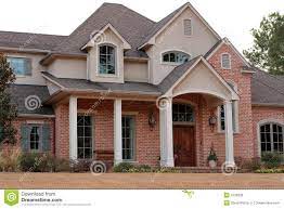 Real estate title & development. Luxurious Brick House Brick Exterior House Exterior House Colors House Exterior