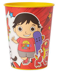 If your kids are obsessed with ryan's world, or his t.v. Ryan S World Reusable Plastic Cups 8 Count Walmart Com Walmart Com