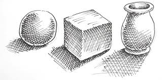 Image Result For Hatching Of Complex Shapes Shading Drawing Cross Hatching Hatch Drawing