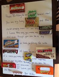 Birthday Gift For Father In Law India Pin By Kathrin Marienfeld Homnack On My Creations Birthday Candy Candy Poster Candy Bar Birthday