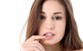 Images Demi Fray Brown haired Face young woman Hands 1920x1200