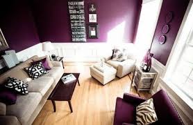 Black And Purple Living Room Ideas Gorgeous Purple Living Room Accents Of Cream White And Black Purple Living Room Living Room Wall Color Cute Living Room