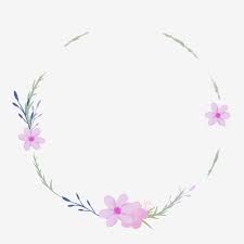 Purple morning glory border with copyspace #1120551 by graphics rf. Elegant Purple Flower Wreath Frame Small Fresh Mori Flowers Mosaics Png Transparent Clipart Image And Psd File For Free Download Flower Wreath Illustration Purple Flowers Flower Clipart