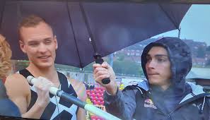Elsewhere sweden's armand duplantis continues pole vault rivalry with america's sam kendricks; Alex Spink On Twitter Pole Vault World Record Holder Mondo Duplantis Holds Umbrella For Rival Sam Kendricks As He Prepares To Take His Turn In Gateshead Rain Quality Https T Co Zdmtbf8nfj