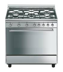 Cocina de gas beko de 50 cm x 50 cm, con 4 fuegos de gas. Cocina Smeg Sx91m9 Horno Electrico 90cm 5 Fuegos