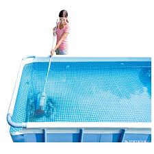 aspirateur manuel a batterie rechargeable pour piscine et spa intex