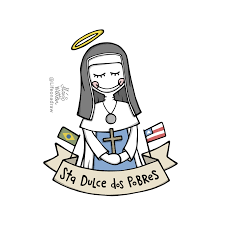Santa dulce dos pobres desenho. Facebook